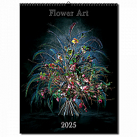 Nástenný kalendár Flower Art 2025