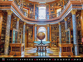 Nástenný kalendár Bibliotheca 2025 13