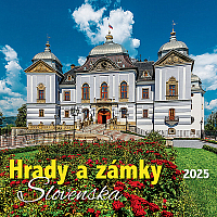 Nástenný kalendár Hrady a zámky Slovenska 2025 1