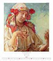 Kalendár Alfons Mucha 7