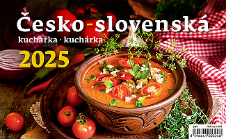 Kalendár Česko-slovenská kuchárka 2