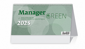 Kalendár Manager Green