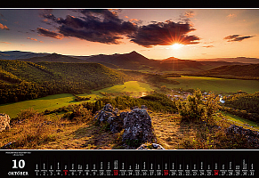 Kalendár Slovakia Panorama 10