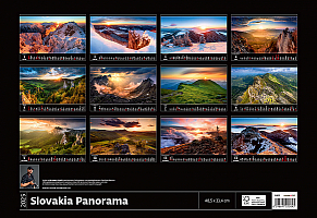 Kalendár Slovakia Panorama 14